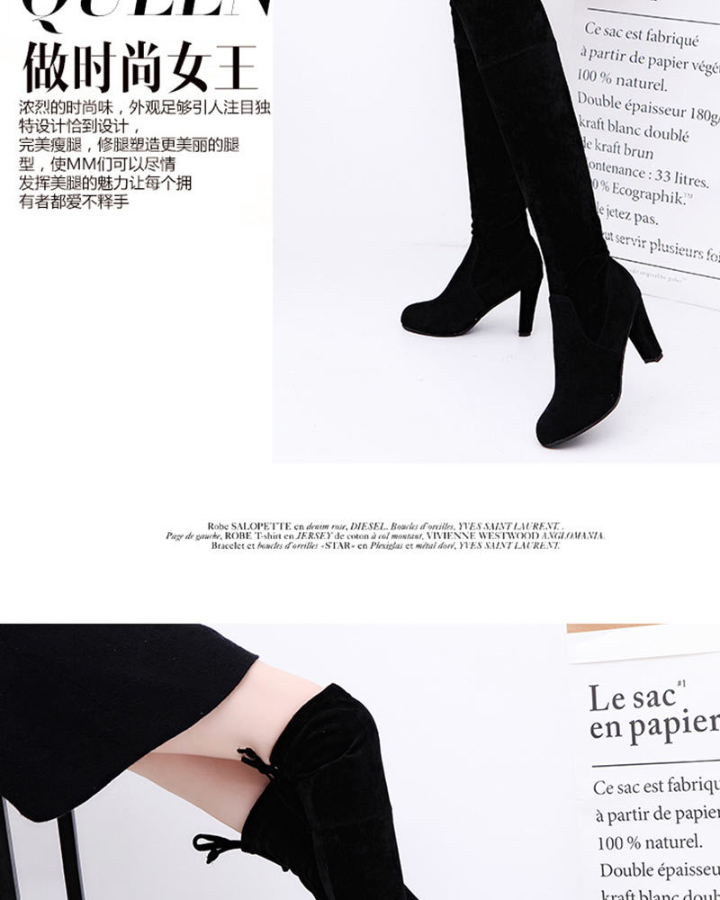 Bottes femme en Daim - Ref 3355151 Image 17