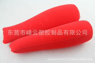 工厂订做供应充气鞋撑 靴撑 紫色PVC满板印花 可加LOGO