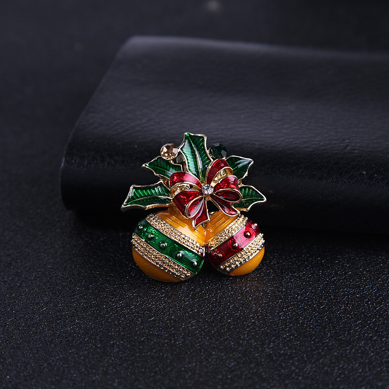 Lanhao Korean fashion cartoon simple oil drop Christmas gift honey candy brooch pin clothing pin accessories_voghion.com