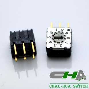 Suzhou Supply Quality 7 * 7 Specifications Servo Motor / Lighting Control / Intelligent Product Rotary Coding Switch