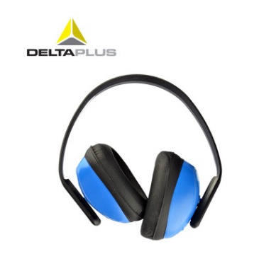 代尔塔103010经济型头戴式防噪音耳罩SNR23工业降噪隔音耳机学习