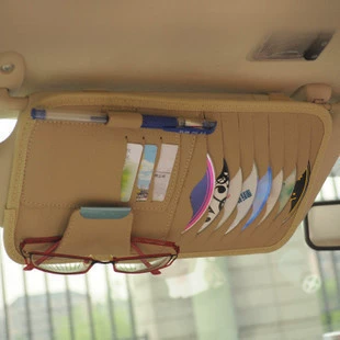 Multimediya və saxlama aksesuarları set car CD bag clip