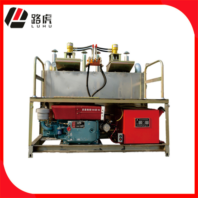 油气两用液压双缸热熔釜 供应交通安全设施 广州路面标线划线机