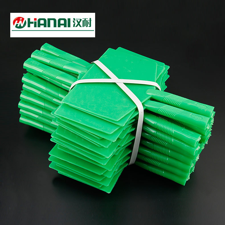 新料字母亮色托灰板 塑料抹子 拖泥板