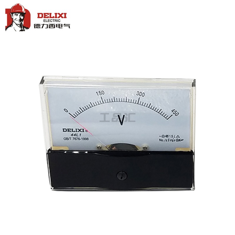 德力西电气 模拟指示电测量仪表；44L1-450V