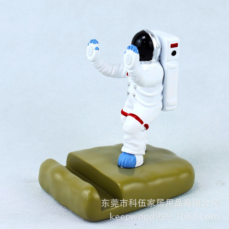 宇航員手機支架太空人手機座pad支架創意Pad支架卡通平板電腦支架