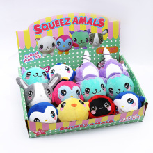 厂家直销 Squishy 慢回弹公仔 减压玩具环保 可爱卡通毛绒PU玩具