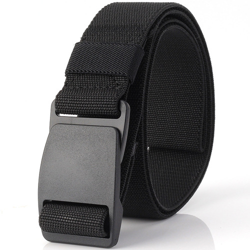 TUSHI elastic belt Donaif plastic steel pom buckle casual versatile belt customizable logo