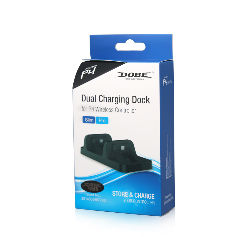 TP4-002 PS4手柄双充黑色新包装 1