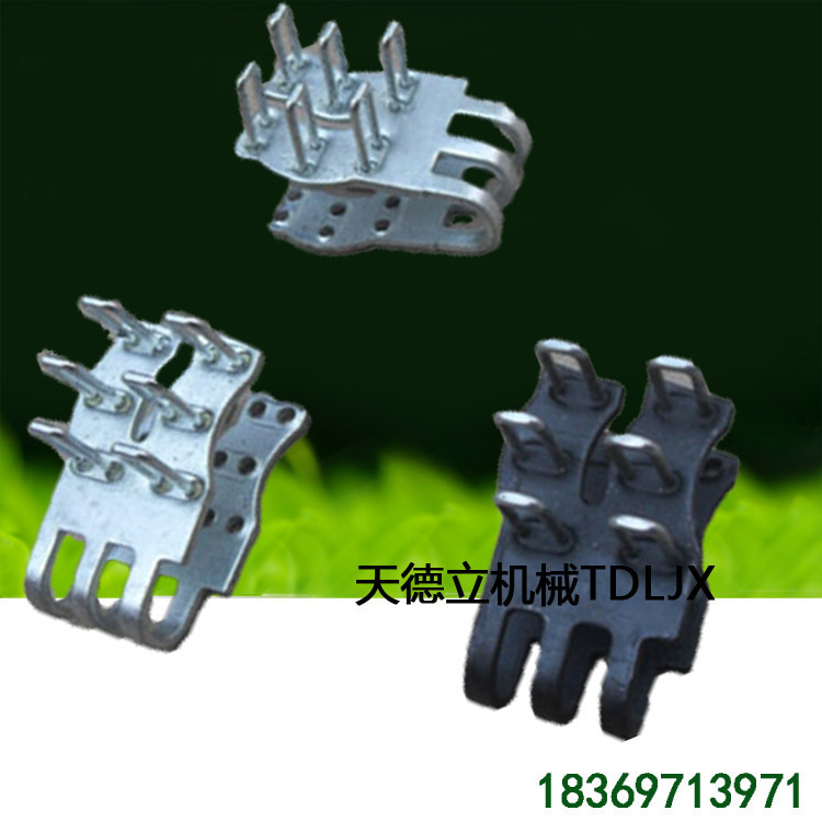 A3碳钢皮带扣 6-9 10-12mm六针皮带扣 QV8高强度输送带扣