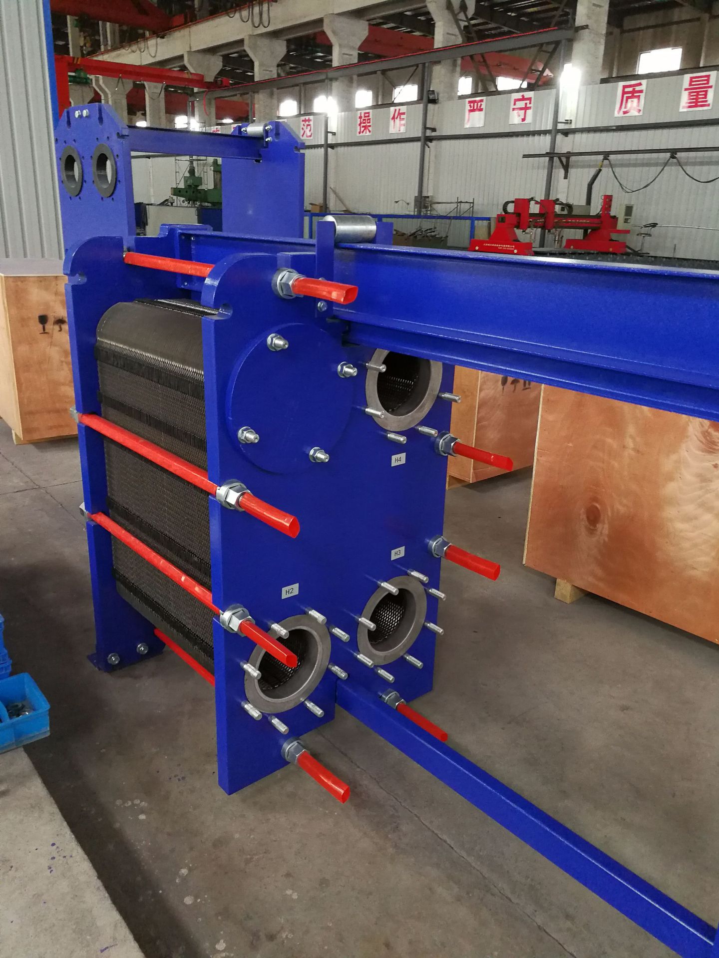 食品级不锈钢板式热交换器 ,酸奶果汁冷却 板式换热器