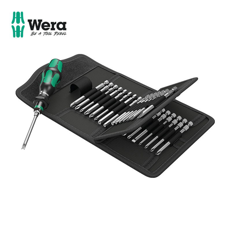 德国wera维拉五金维修手工具箱多功能组套螺丝刀批套装33件套