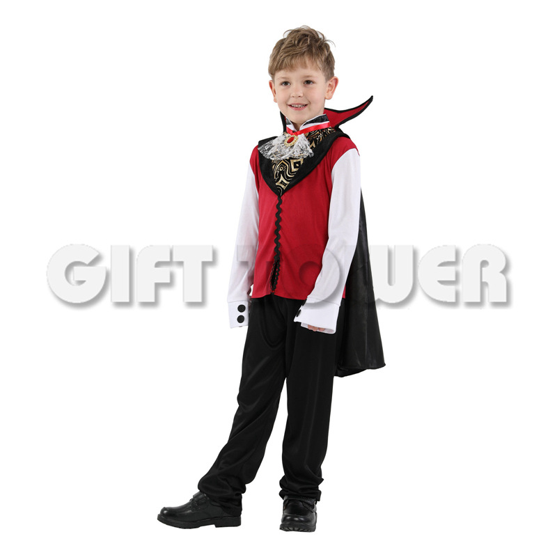 Halloween costume stage performance Costume B-0207 Noble Little Baron Role-playing costume detail image 3