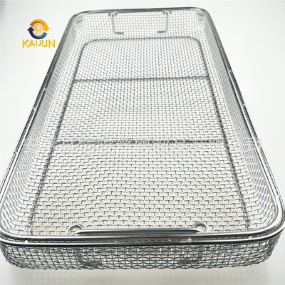 [direct deal]machining Customized Stainless steel Metal Basket Medical sterilizing basket Metal basket