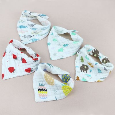 burmilla Saliva towel Cotton washing Combed Gauze Bandage baby pure cotton Bib