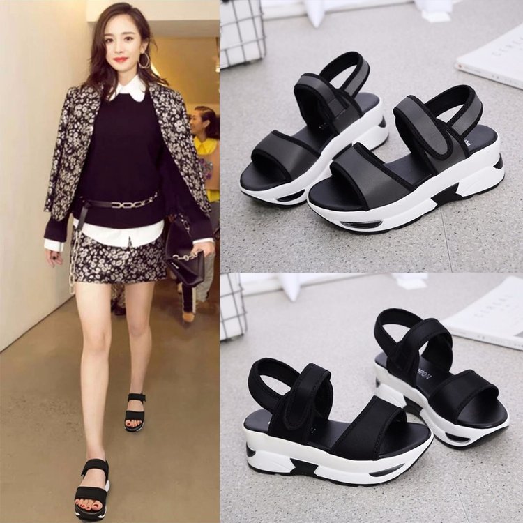 Chaussures été pour femme en Caoutchouc - Ref 3345500 Image 1