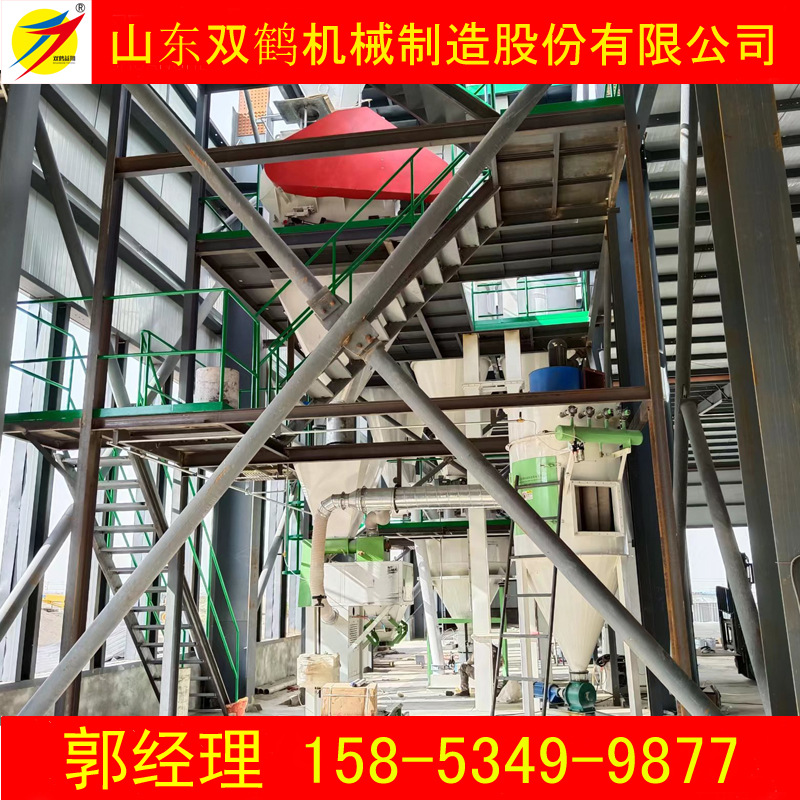 全自动畜禽浓缩饲料加工设备多少钱，5吨的鸡猪浓缩饲料生产线