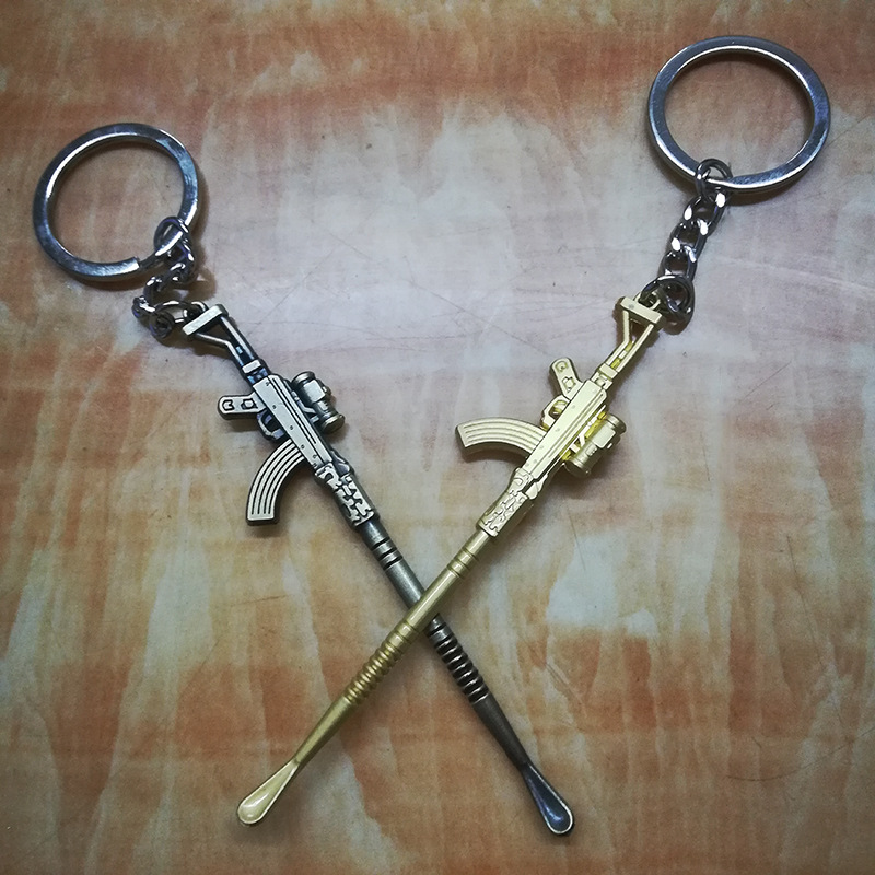 枪钥匙扣 (6)