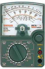 日本三和（sanwa）SP20多功能、多量程的指针式测量仪表