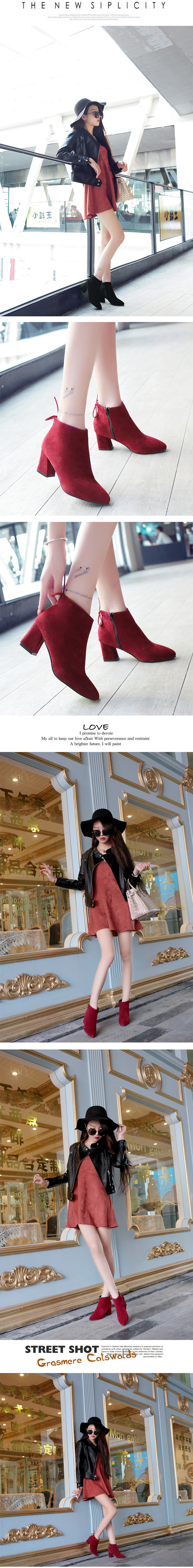 Bottes femme en Daim - Ref 3355385 Image 14