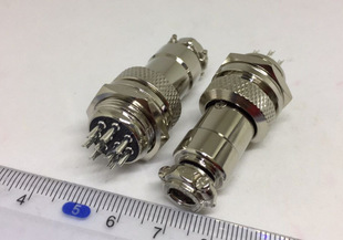 2о �����^�ӿ�16mm GX16-9P 9о���ղ��^ ��|�B������ĸ�����^