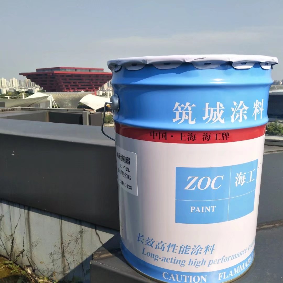 氯化橡胶面漆用于各类钢铁机械设备防腐厂家应用防锈防护