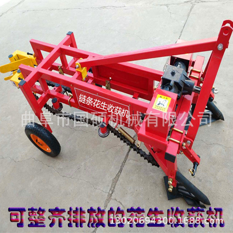 平地起陇两用型振动筛花生收获机