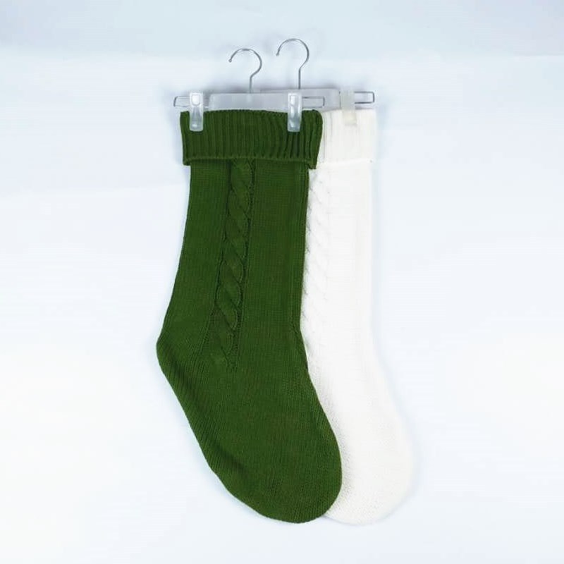 Suministro directo de fábrica de calcetines de Navidad de lana de acrílico de punto calcetines de Navidad fuente de fábrica barato al por mayor de bienvenida a la compra