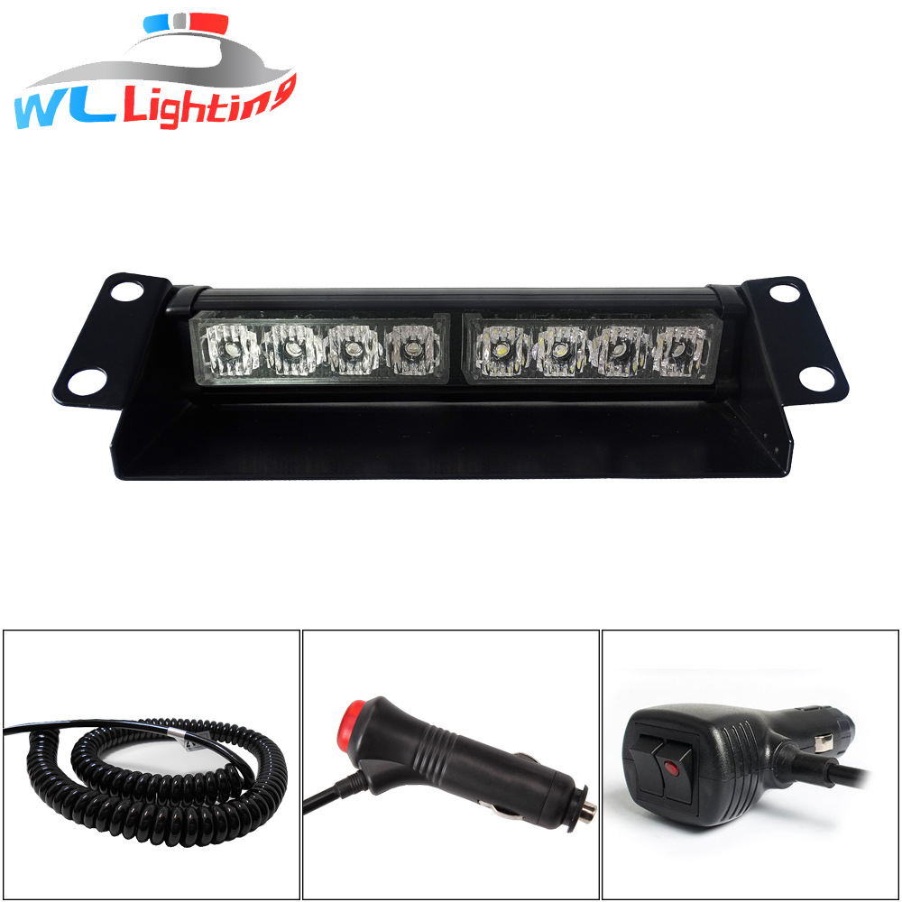 蔚岚 8led 吸盘铲子灯  高亮吸盘铲子爆闪灯 8W  汽车警示灯