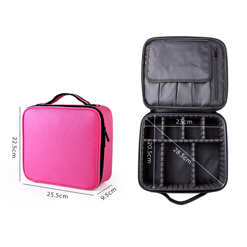 Wholesale ins cosmetic bag small portable Korean simple and lovely travel large capacity net red multifunctional storage bag