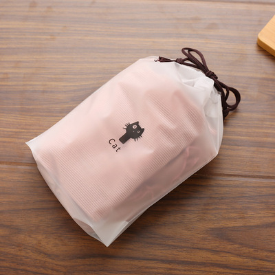 Beam port waterproof Storage bag Cartoon Drawstring travel clothes Separate loading Storage bag dustproof Storage bag customized