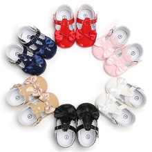 babyshoes 春秋款0-1歲女寶寶鞋軟底嬰兒學步鞋 支持