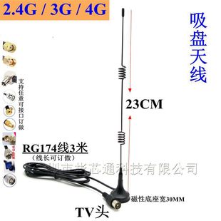 �S��ֱ�N2.4G 3G 4G���P�쾀�ҕTV���^RG174��3���{��wifi�쾀