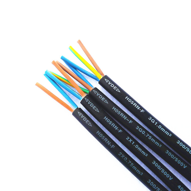 户外防冻路灯橡胶线，草坪灯水底灯投光灯洗墙灯电源线H05RN-F