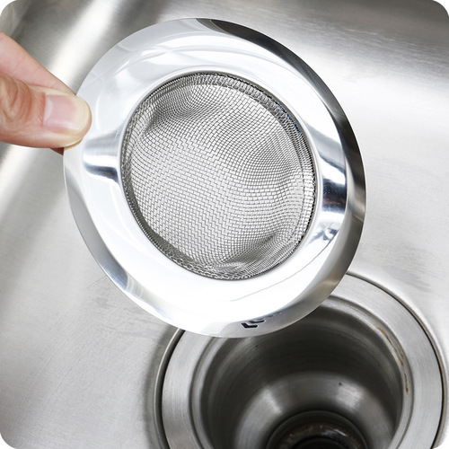 Creative stainless steel sink filter kitchen net supplies fine mesh pool drain clog prevention floor drain bathroom hair