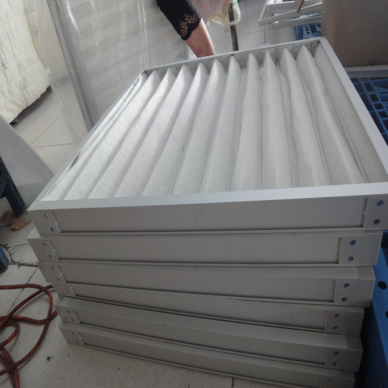 批量订做超市中央空调集中通风口板框过滤器民用耐水洗初效过滤网