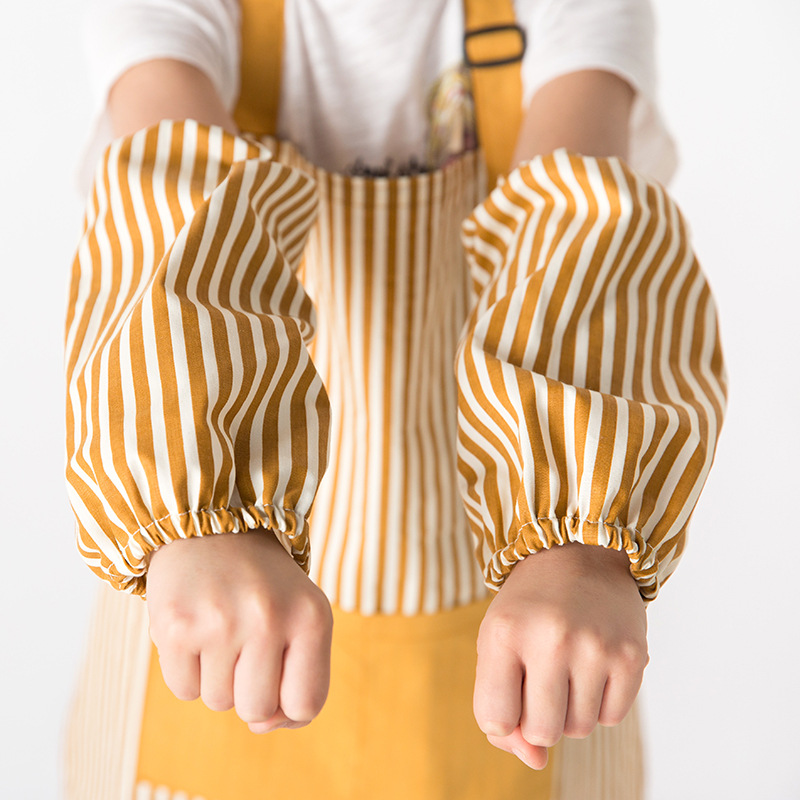 Delantal para niños logotipo personalizado ropa de pintura para niños kindergarten pintura estudio de arte delantal de cerámica hecho a mano