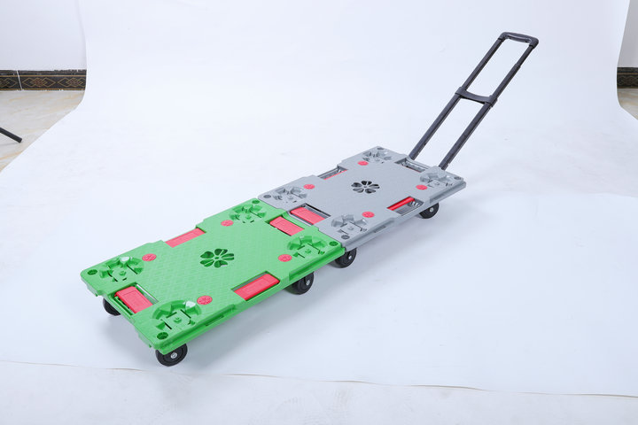 好意推带手柄乌龟车移动手推车可拼接平板车拉货