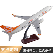 大公司紀念禮品廠家批發生產戈爾航空GOL波音737-800樹脂飛機模型