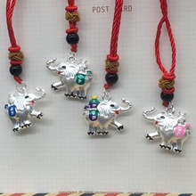 中国太平保险礼品 足银999吊坠太平吉象吊坠太平89周年纪念银礼品