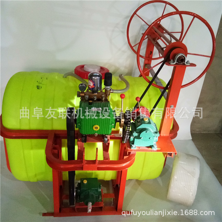 高压四轮车打药机 农用四轮悬挂式打药机 高喷杆农药喷洒机22