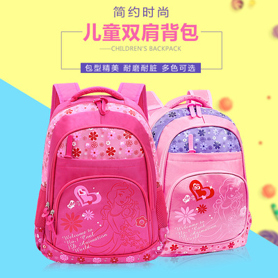 Manufactor Direct selling primary school Junior school student schoolbag 2018 new pattern men and women Lightening knapsack 1-3-6 grade wear-resisting schoolbag