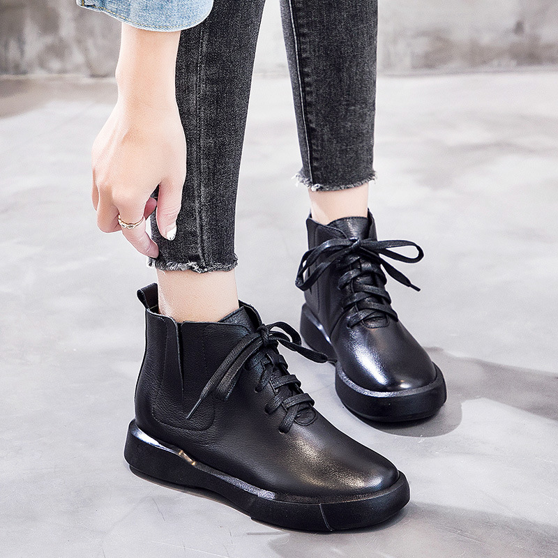 Bottes femme en En cuir - Ref 3355440 Image 1