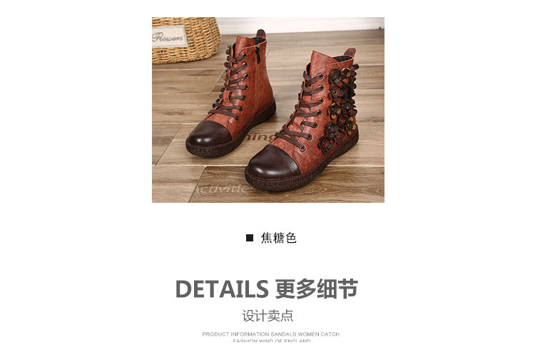 Bottes femme en En cuir - Ref 3355378 Image 13