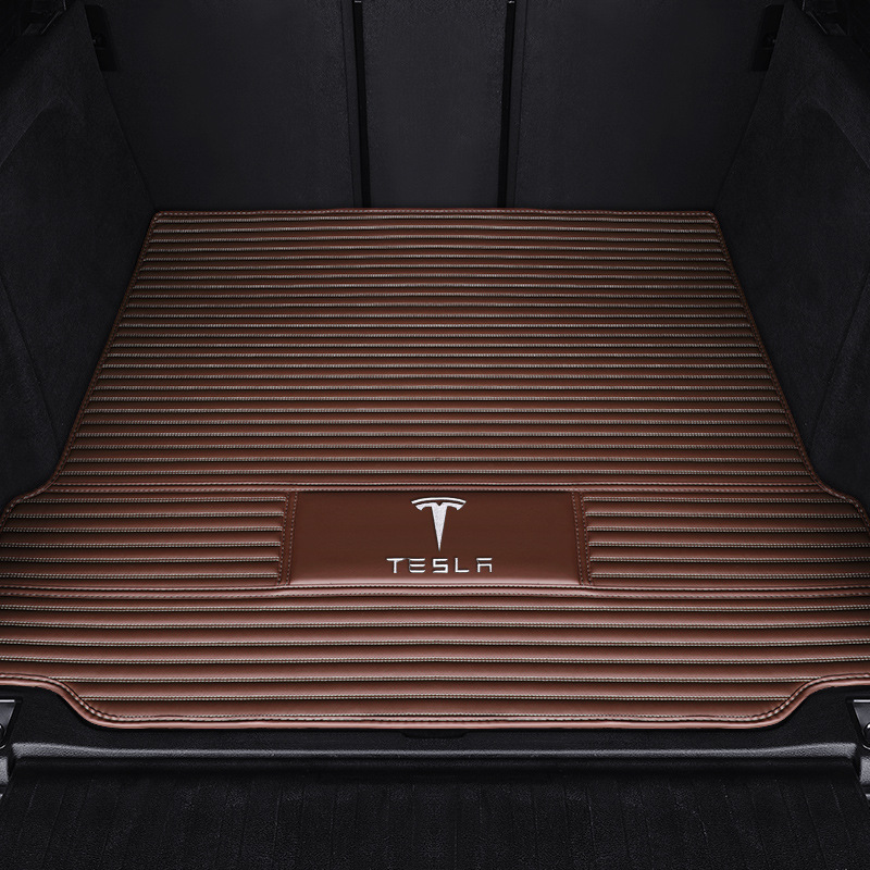 特斯拉专用后备箱垫MODEL S MODEL X后行李箱垫Tesla汽车尾箱垫