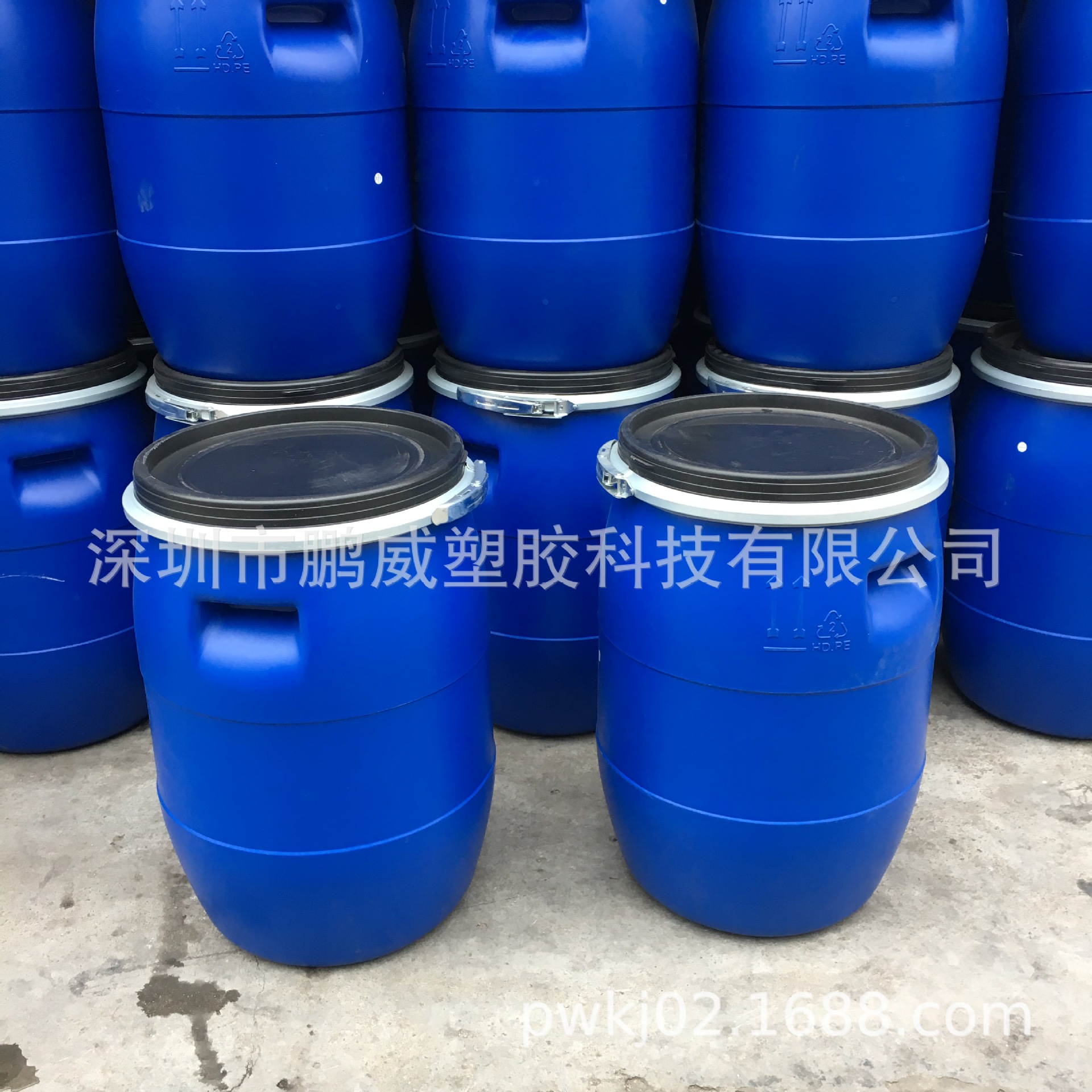 供应东莞寮步50KG化工桶方便中专铁箍罐耐酸碱环保涂料桶液体储存