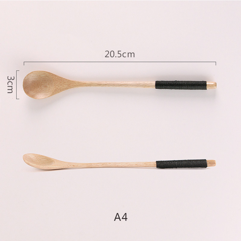 A4 천연목수저 흑선 (20.5*3cm)