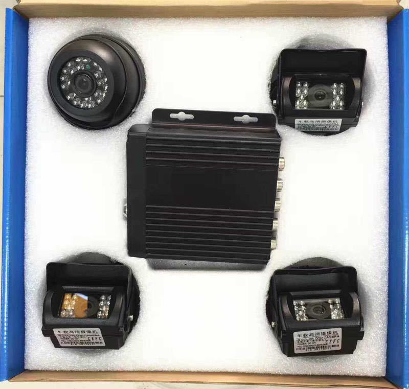 Grabador de video para automóvil AHD Million 4 canales para cosechadora grande kit de monitoreo para automóvil especial