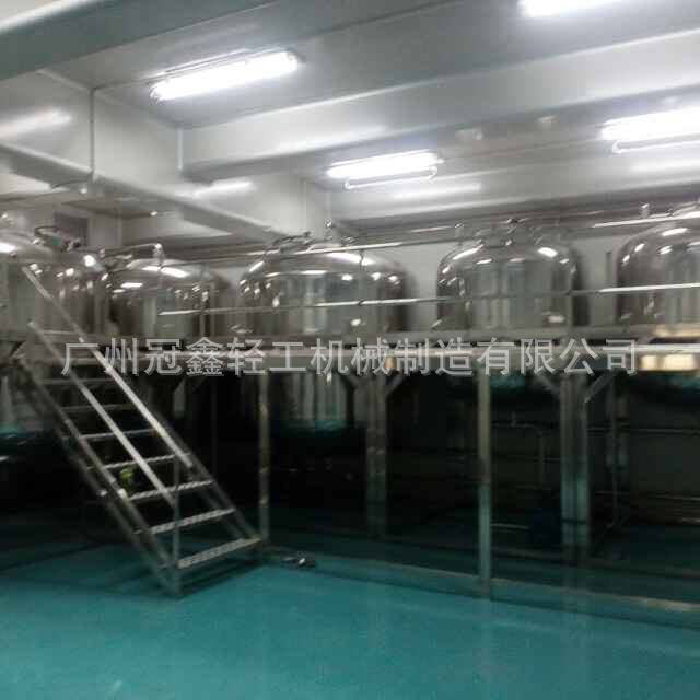 洗发水储罐 化妆品储罐 周转罐 饮料储罐 酒水储罐 不锈钢洁净罐