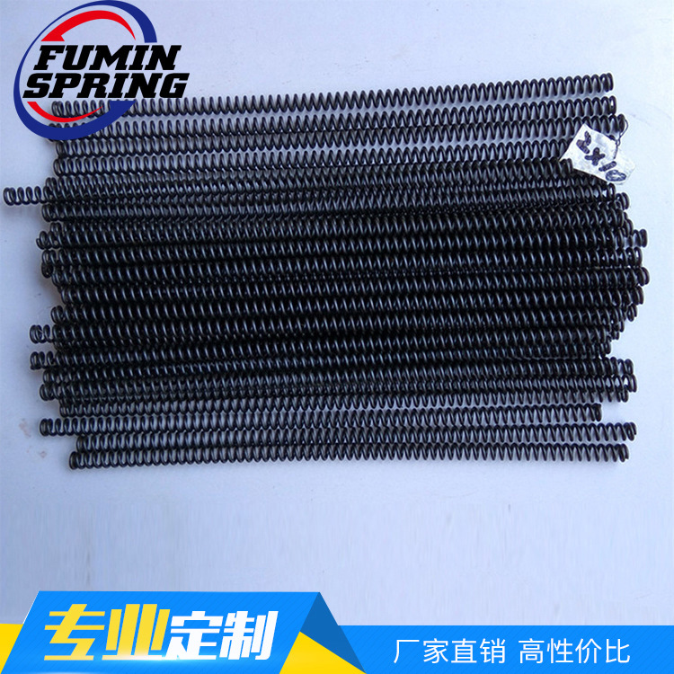 厂家直销 做工精细耐用65锰钢压簧弹簧 热卷矿山机械压缩弹簧